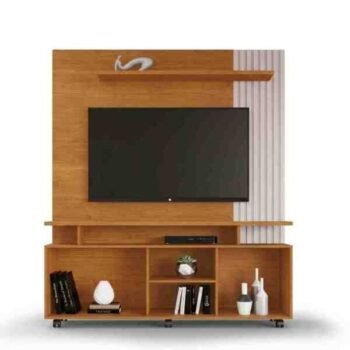 Alternative view of Home até 65" Serrano Cinamomo/Off White - JCM MOVELARIA