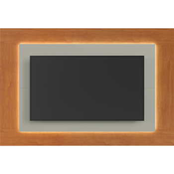 Alternative view of Painel até 58" Atenas 1,80 m Naturale/Off White - MAVAULAR