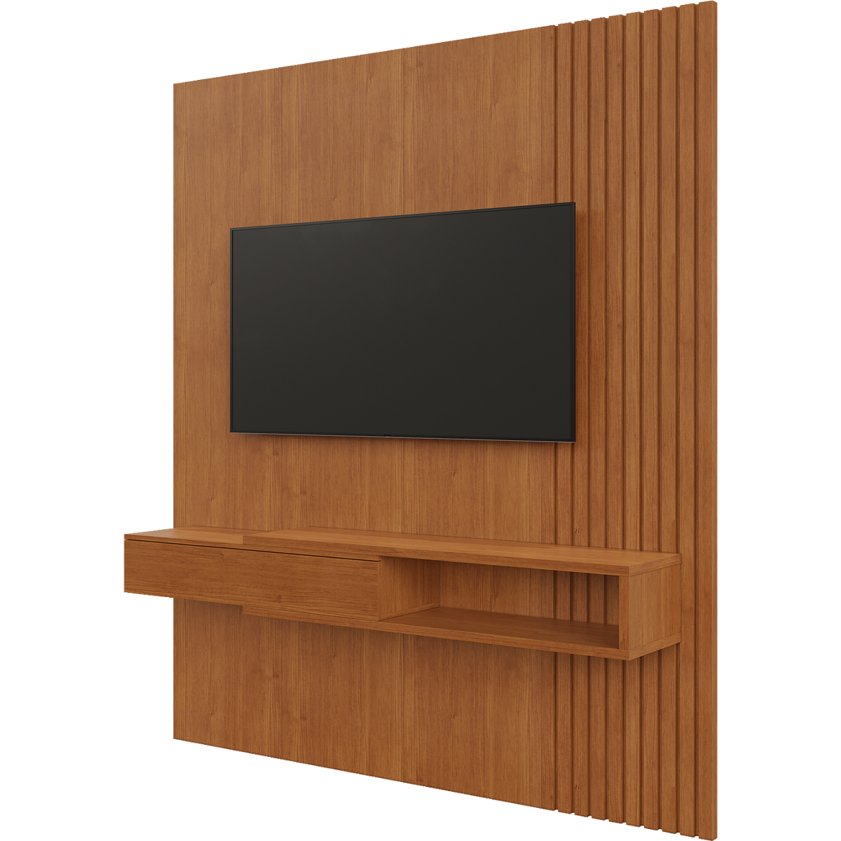 Painel até 55" Ímpetus (S/LED) + Nicho Naturale - MAVAULAR - Imagem 2