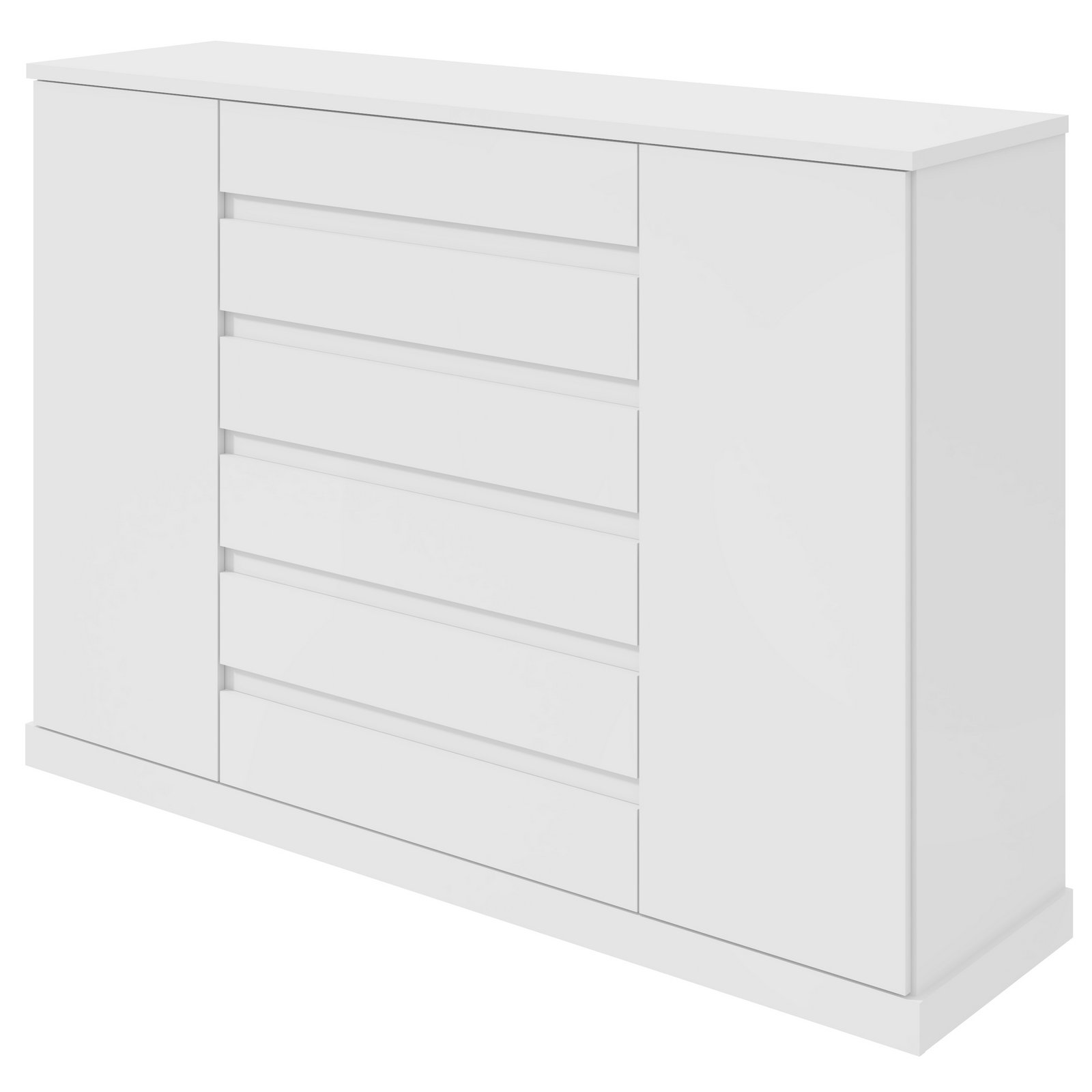 Cômoda 7 Gavetas Vedra Branco – LOPAS - Imagem 8