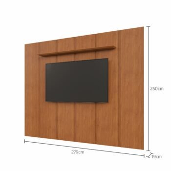 Alternative view of Painel até 75" Dominus 2,79 m Naturale - MAVAULAR