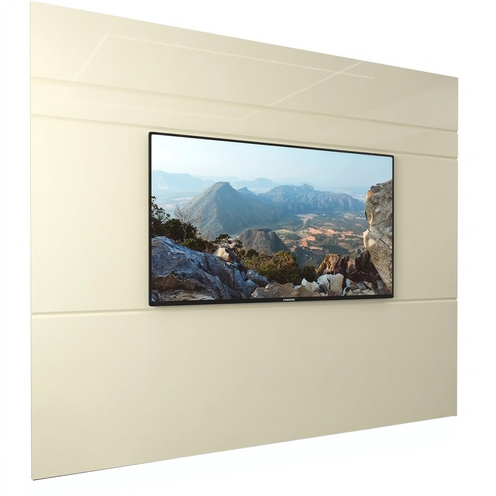 Painel até 85" Luminare 217 Off White - GELIUS - Imagem 4