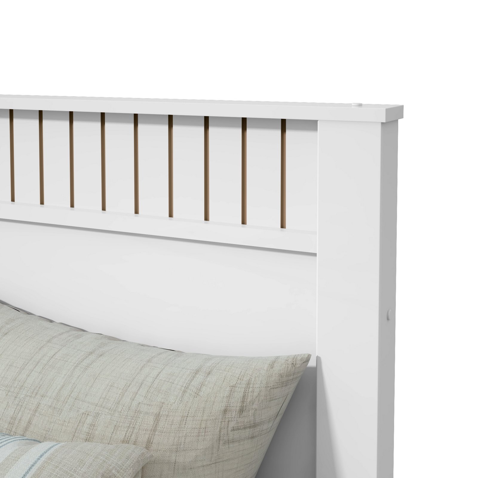 Cama Casal Athenas Branco - LOPAS - Imagem 6