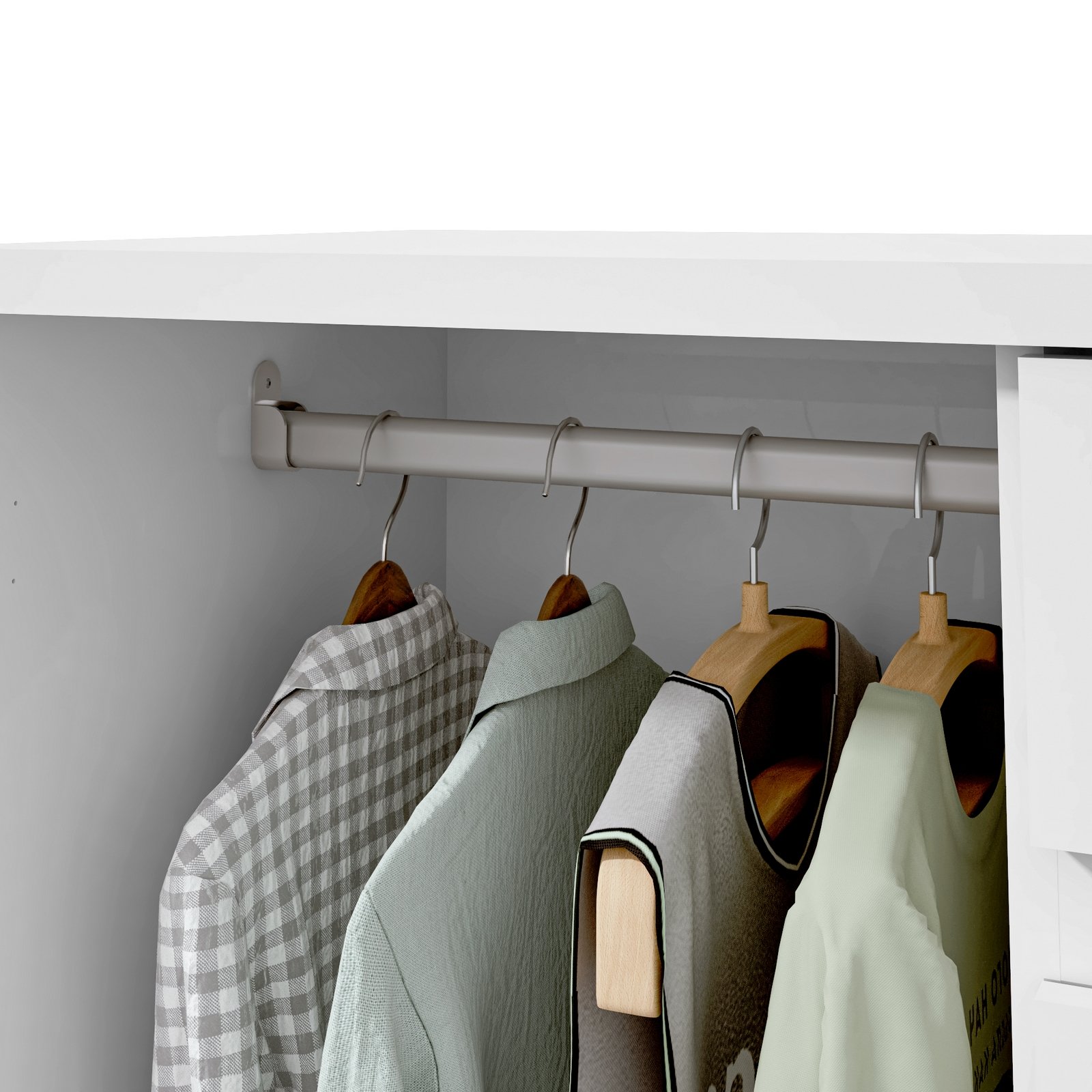 Cômoda 7 Gavetas Vedra Branco – LOPAS - Imagem 5