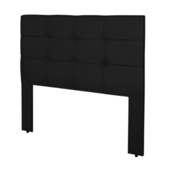 Cabeceira Cama Box Casal 1.40 Eslovênia Veludo Preto