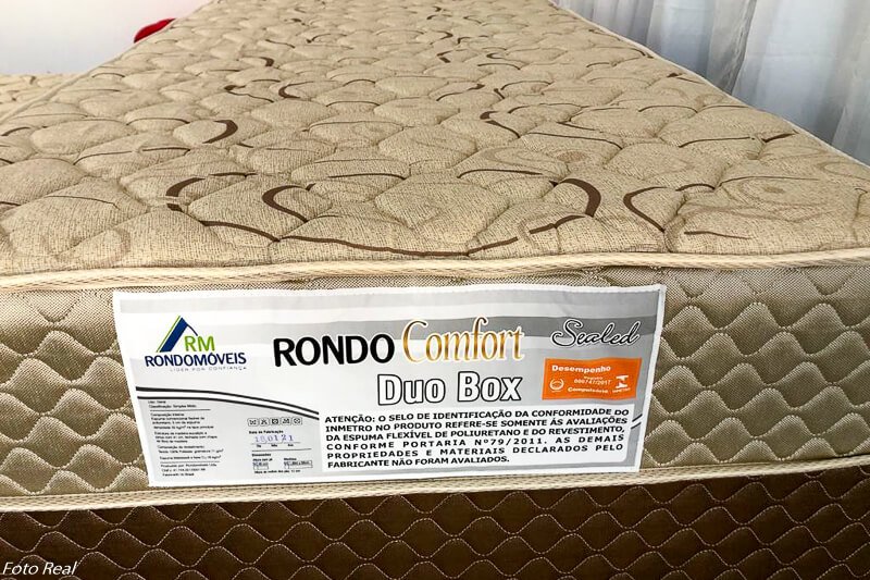Cama Solteiro Duo Box + Cama Auxiliar 88x188x60 Espuma D33 - Rondomóveis - Imagem 6