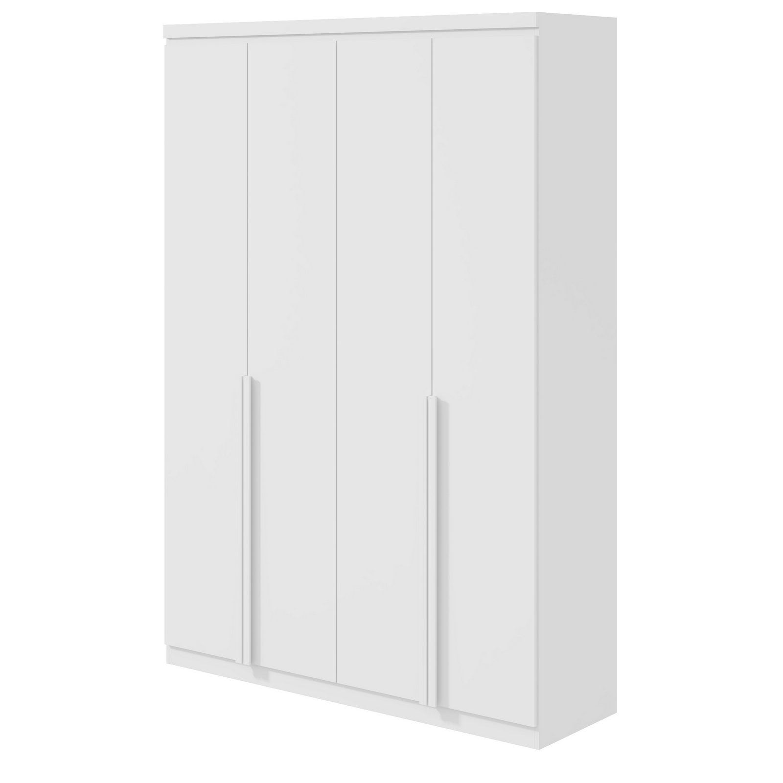 Guarda-Roupa 4 Portas Alonzo 1,54 m Branco - LOPAS - Imagem 6