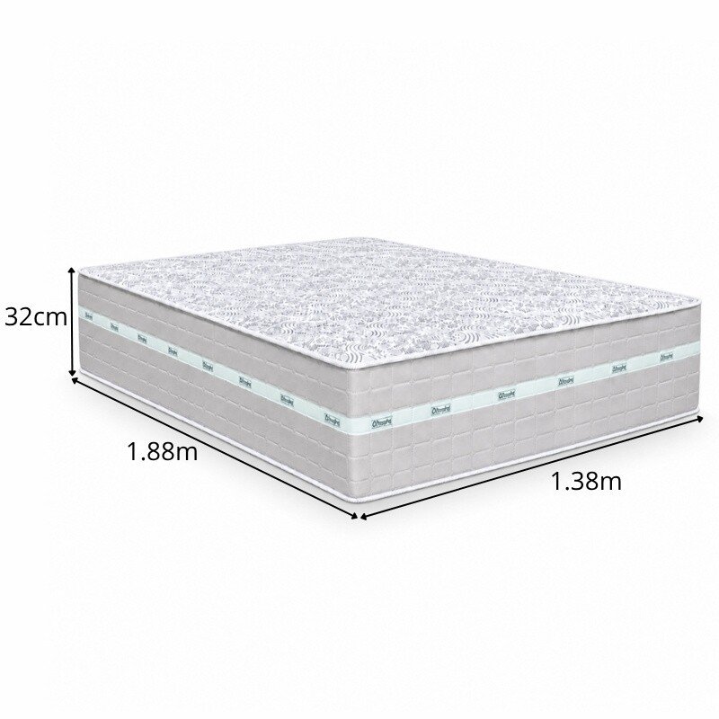 Colchão Casal Carbon Molas Ensacadas 138x188x32 - Anjos | Suporta até 240kg - Imagem 5