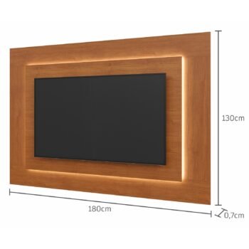 Alternative view of Painel até 58" Atenas 1,80 m Naturale - MAVAULAR