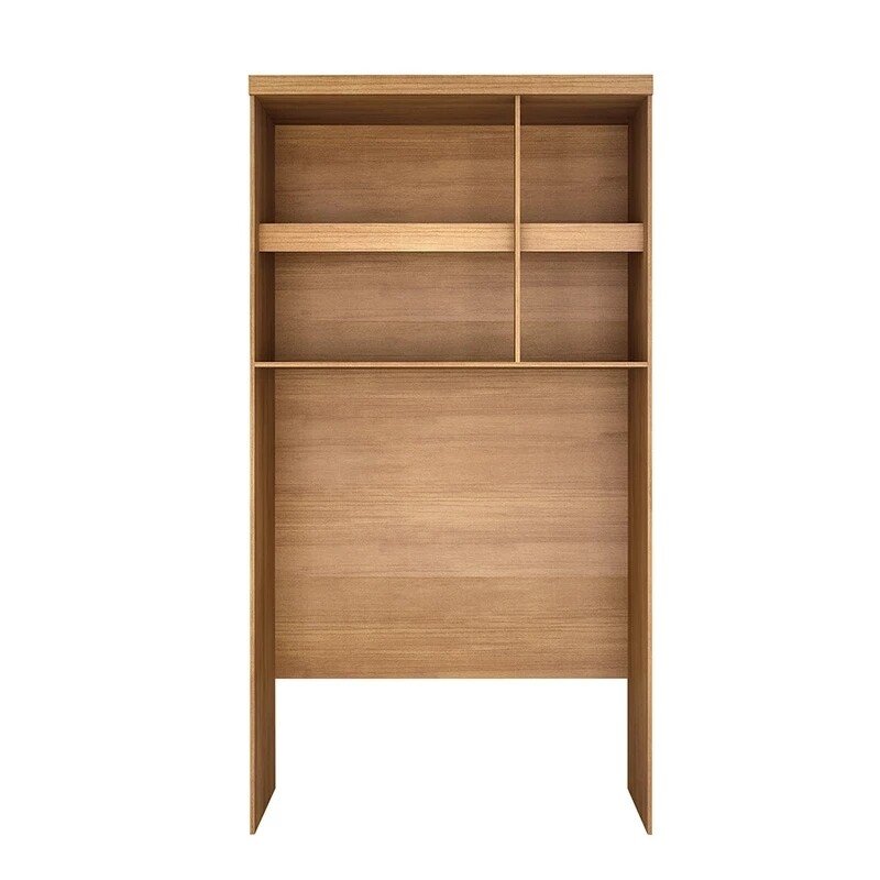 Modulado Solteiro Cumaru/Fendi Fosco 1 Roupeiro Rizon 4 Pts + 1 Criado Rizon + 1 Aéreo 2 portas Rizon - Novo Horizonte - Imagem 6