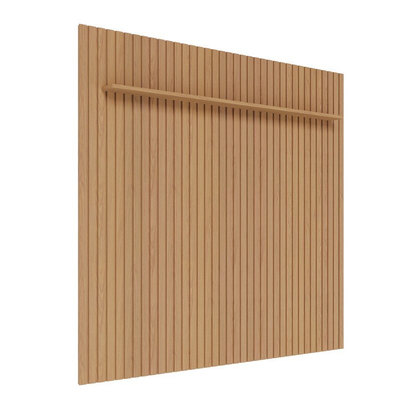 Painel Ripado Niágara Larg. 2.50m Freijó para TV's até 85'' - Colibri - Imagem 4