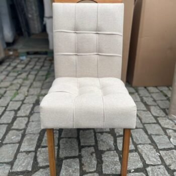 Alternative view of Mesa Graviola BA29 160 (S/Vidro) Canela com 6 Cadeiras Sophia Linho Bege 200 – KAPPESBERG + WM DECOR