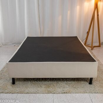 Alternative view of Box Casal Sued Bege 138x188x37 - Nosso Sonho